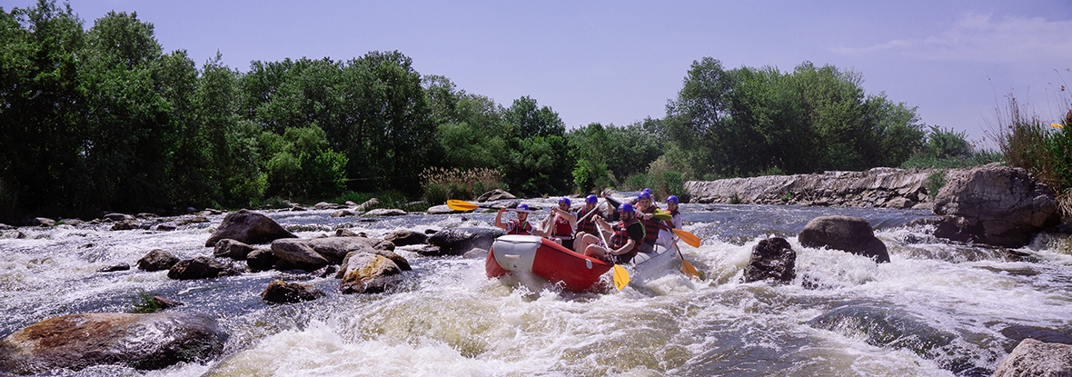 Рафтинг на Мигійських порогах